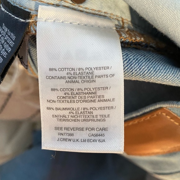 Madewell High-Rise skinny jeans with distressed knees and hem - Picture 6 of 9